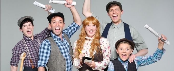 Photo Flash: Theatre Tulsa Presents Oklahoma Premiere Of NEWSIES Photos