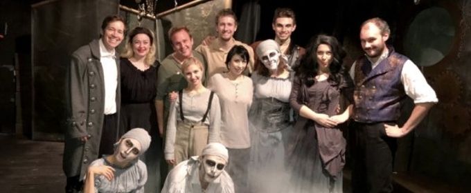 Photo Flash: Happy Halloween from the Off-Broadway Cast of FRANKENSTEIN - THE MU Photos