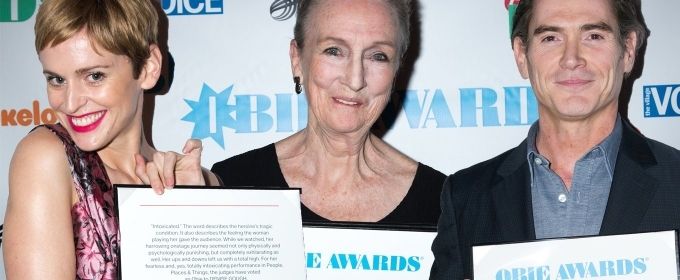 TV: Celebrate the Best of Off-Broadway Backstage at the Obie Awards! Video