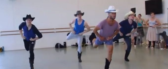 VIDEO: Houston Ballet Preps for OKLAHOMA! at Theatre Under The Stars Video