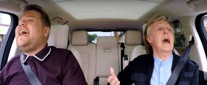 VIDEO: Watch Music Legend Paul McCartney Rock Out with James Corden on CARPOOL… Video