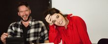Gala Gordon and Gareth David-Lloyd Talk BLUEBERRY TOAST