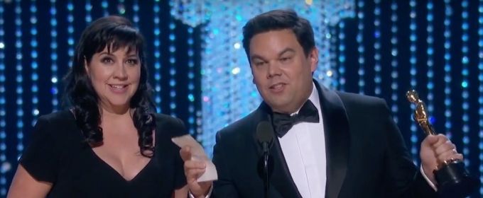 VIDEO: Watch Kristen Anderson-Lopez and Robert Lopez Win the 2018 Oscar For Original… Video