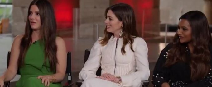 VIDEO: The Cast of OCEANS 8 Reveal Behind the Scenes Secrets on TODAY Video