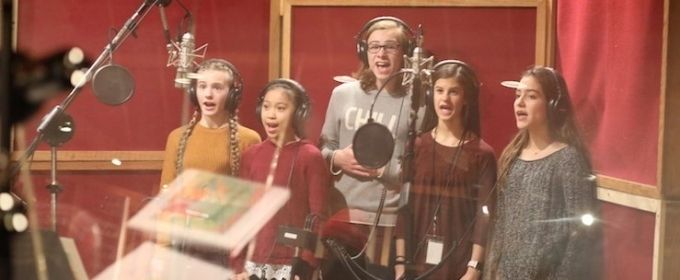 Photo Flash: Go Inside the Recording Studio with the Cast of Off-Broadway's DANC Photos