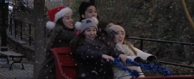 VIDEO: Paper Mill's Broadway Show Choir Gets in the Holiday Spirit with 'Sleigh Ride' Video