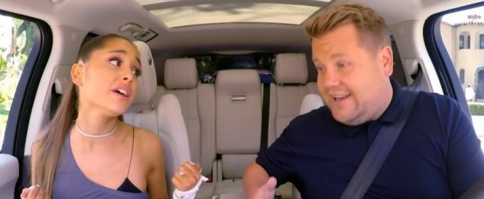 VIDEO: Ariana Grande and James Corden Sing 'Suddenly Seymour' on Carpool Karaoke Video