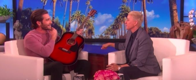 VIDEO: SEA WALL/A LIFE's Jake Gyllenhaal Shows Off Musical Ability on ELLEN Video