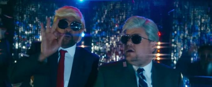 VIDEO: James Corden and Shaggy Perform a Trumped Up Remake of 'It Wasn't Me' Video