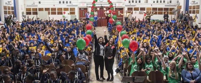Photo Flash: Young Artists From Queens And Haiti SING FOR HOPE Photos