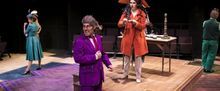 John Loprieno, Nichole Jackson, And Members Of The Cast of CLUE: THE MUSICAL at Moorp
