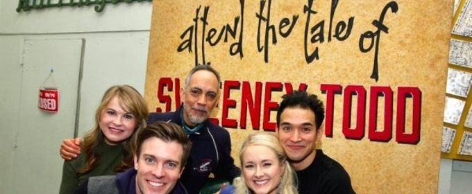 Photo Flash: In The Chair With SWEENEY TODD's Thom Sesma, Sally Ann Triplett and Photos