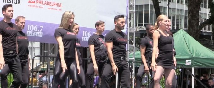TV: CHICAGO Paints the Town at Broadway in Bryant Park Video