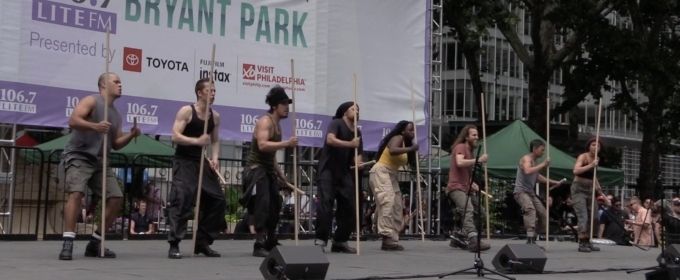 TV: STOMP Finds the Beat at Broadway in Bryant Park Video