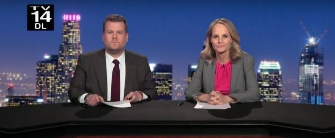 VIDEO: James Corden, Helen Hunt, Ben Schwartz, & Chris O'Dowd Investigate Who Bit… Video