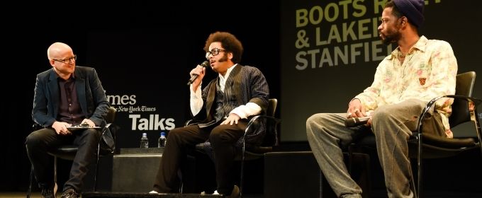 Photo Flash: Boots Riley and Lakeith Stanfield Discuss New Film “Sorry to Both Photos