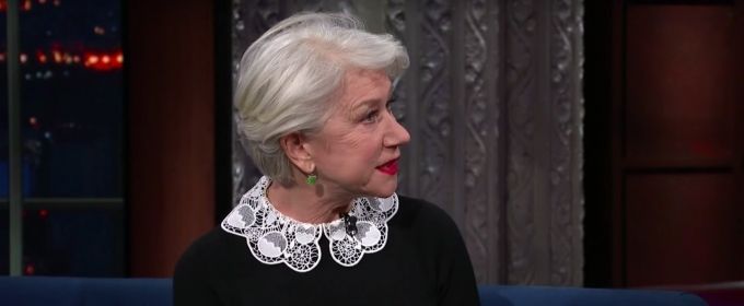 VIDEO: Helen Mirren Makes Stephen Colbert Cry With Poetry Reading Video