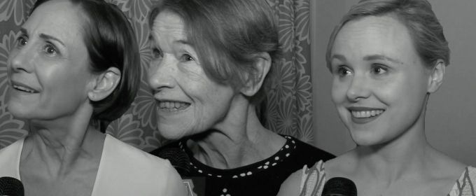 TV: Hangin' with the Three Women of THREE TALL WOMEN on Opening Night! Video