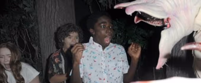 VIDEO: Watch the Cast of STRANGER THINGS Comes Face-to-Face with the Demogorgon at… Video