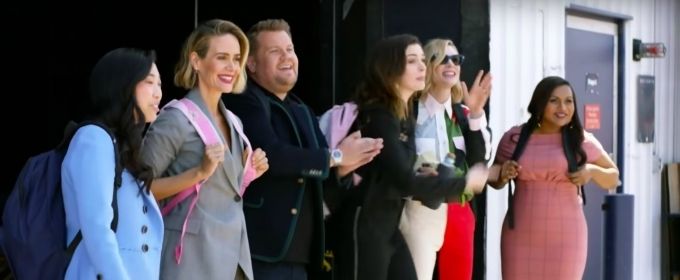 VIDEO: OCEAN'S 8 Cast and James Corden Can't Say Goodbye Video