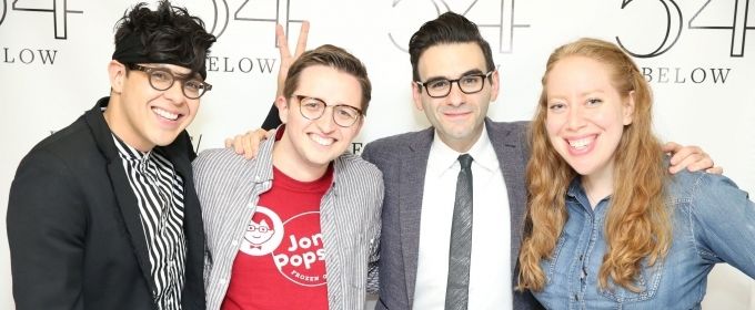 Photo Flash: BE MORE CHILL's Joe Iconis, George Salazar, and Will Roland at Fein Photos