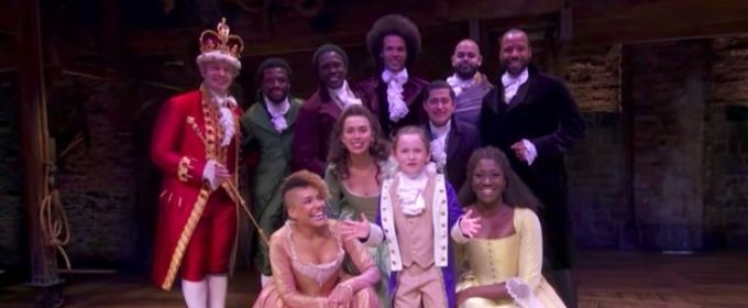 VIDEO: Lucky ELLEN Fan Goes Behind-the-Scenes with Cast of HAMILTON LA Video
