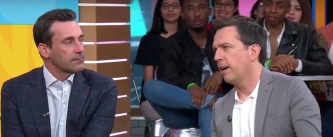 VIDEO: Jon Hamm and Ed Helms Talk the Many Shenanigans of their Upcoming Film TAG on… Video