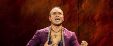 Jose Llana as the King in THE KING AND I on Tour