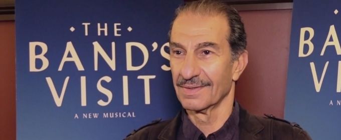 TV: He's Back in the Band! Sasson Gabay Celebrates His Broadway Debut in THE BAND'S… Video