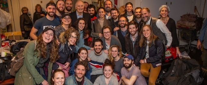 Photo Flash: Alan Alda Visits FIDDLER ON THE ROOF Photos