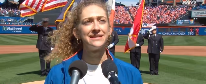 VIDEO: THE CHER SHOW Star Micaela Diamond Sings The National Anthem At CitiField Video