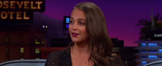 VIDEO: Alicia Vikander Barely Survived Biking Through London Video