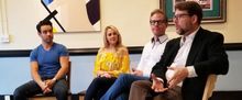 Temple Theatre's Cast and Director of GHOST Talk Love, Character Relationships, and t