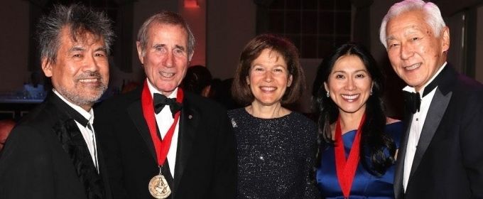 Photo Flash: Dr. H.M. Agnes Hsu-Tang, Jim Dale And Arthur A. Levine Honored At T Photos