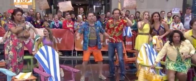 VIDEO: Jimmy Buffett and the Cast of ESCAPE TO MARGARITAVILLE Take Over the Today… Video