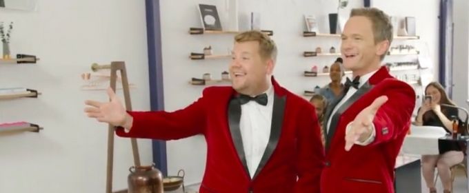 VIDEO: James Corden Sings Telegrams with Neil Patrick Harris on THE LATE LATE SHOW Video