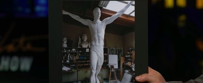 VIDEO: Zlatan Ibrahimovic's Statue Is Better Than Ronaldo's Video