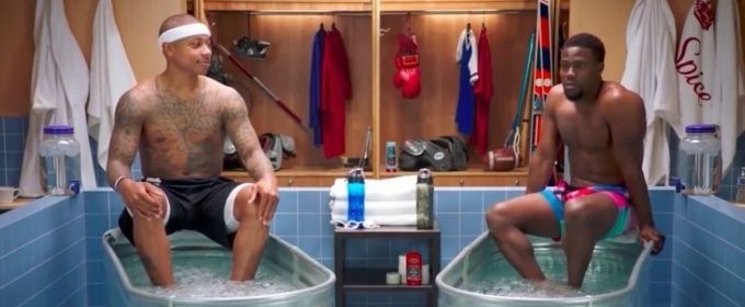 VIDEO: Watch Kevin Hart and Isaiah Thomas Get COLD AS BALLS Video