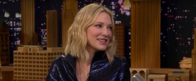 VIDEO: Cate Blanchett Gives Jimmy Fallon a Blind Burger Taste Test and Plays Egg… Video