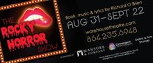 Jon Kilpatrick of THE ROCKY HORROR SHOW at Greenville's Warehouse Theatre