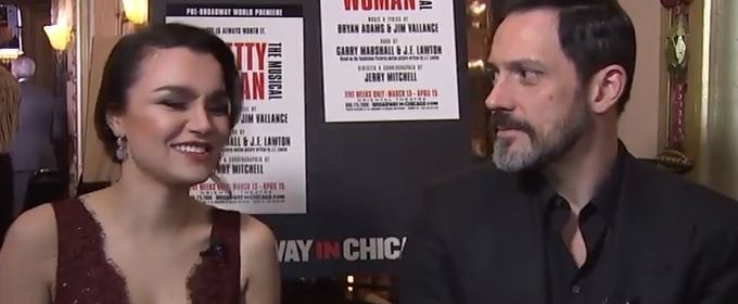 VIDEO: The Stars of PRETTY WOMAN, Steve Kazee and Samantha Barks, Dish On Their New… Video