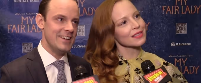 TV: They Did It! Lauren Ambrose, Harry Hadden-Paton and Company Celebrate Opening… Video