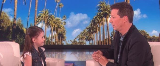 VIDEO: Sean Hayes Chats with Kid Shakespeare Expert Zoey Cardamone on THE ELLEN SHOW Video