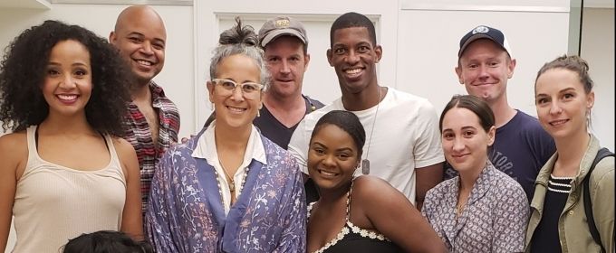 Photo Flash: Gina Belafonte Stops By Off-Broadway's LITTLE ROCK Photos