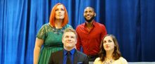Tamara Marla Laflin of SONGS FOR A NEW WORLD at Southgate Community Players says the 