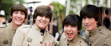 Gavin Pring as George Harrison in THE FAB FOUR