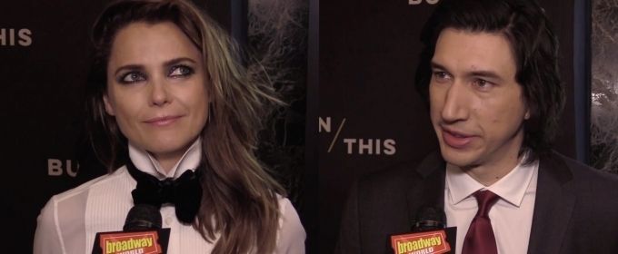 TV: Inside Opening Night of BURN THIS with Keri Russell, Adam Driver & More! Video