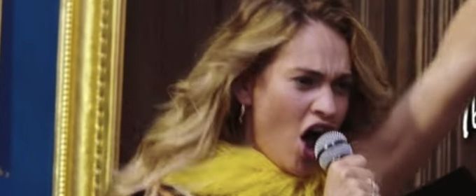 VIDEO: Lyric Video of Lily James Singing ABBA Hit From MAMMA MIA: HERE WE GO AGAIN Video