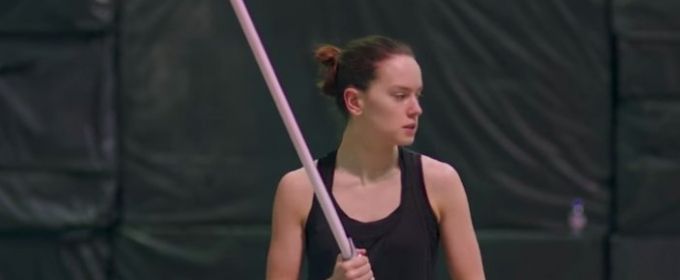 VIDEO: Daisy Ridley Learns to Fight in New STAR WARS Featurette Video