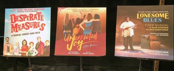 Photo Flash: York Theatre Company Unveils Three New Original Cast Recordings Photos